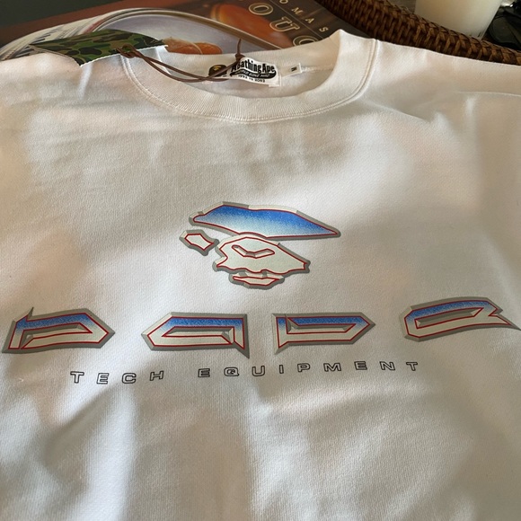 Bape Other - BNWT Bape tech Crewnwck sweatshirt AUTHENTIC Men M